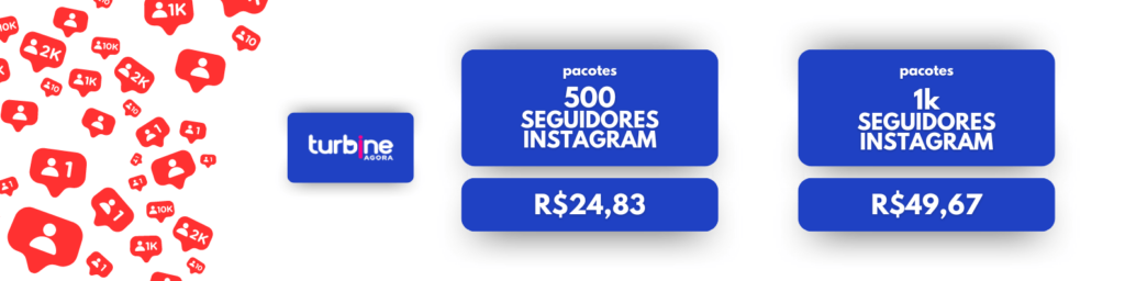 banner de preço para comprar seguidores 
