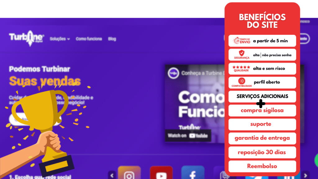 homepage de site confiável para comprar seguidores instagram 